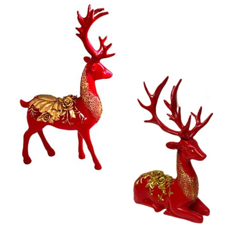 Изысканная столешница Mooses из смолы с орнаментом в виде лося для акцента комнате