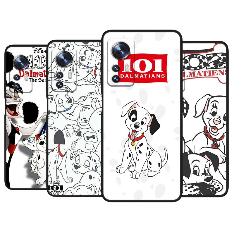 

Disney Anime 101 Dalmatians For Xiaomi Mi 12 11 10 11T 10T 9T 9 8 Note 10 Ultra Pro Lite TPU Soft Silicone Soft Black Phone Case