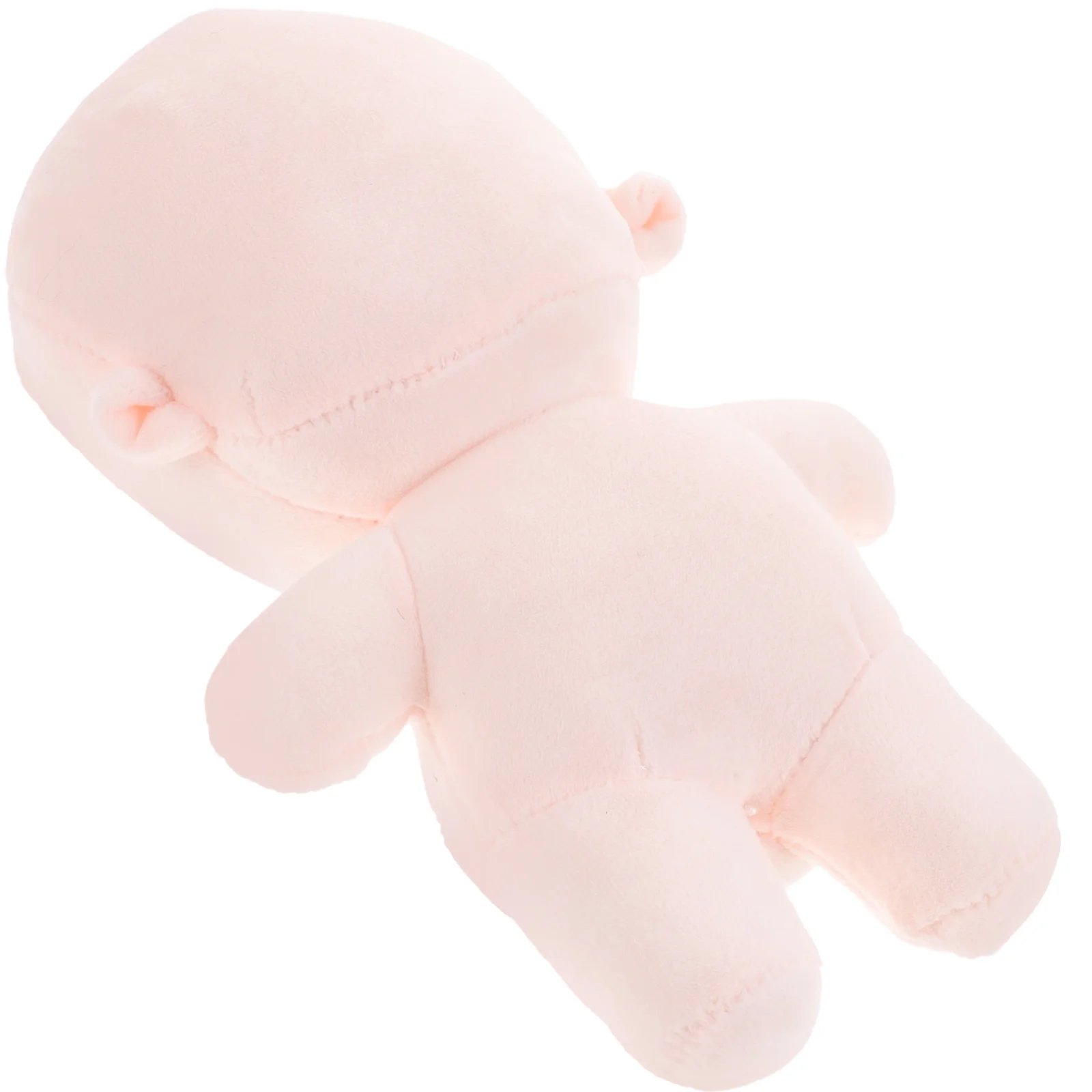 

Plush Toy Blank Diy Stuffed Body Friend Portable Supple Supply Girl Kids Toys Adorable Bedtime Model Craft Up Dress Unfinished