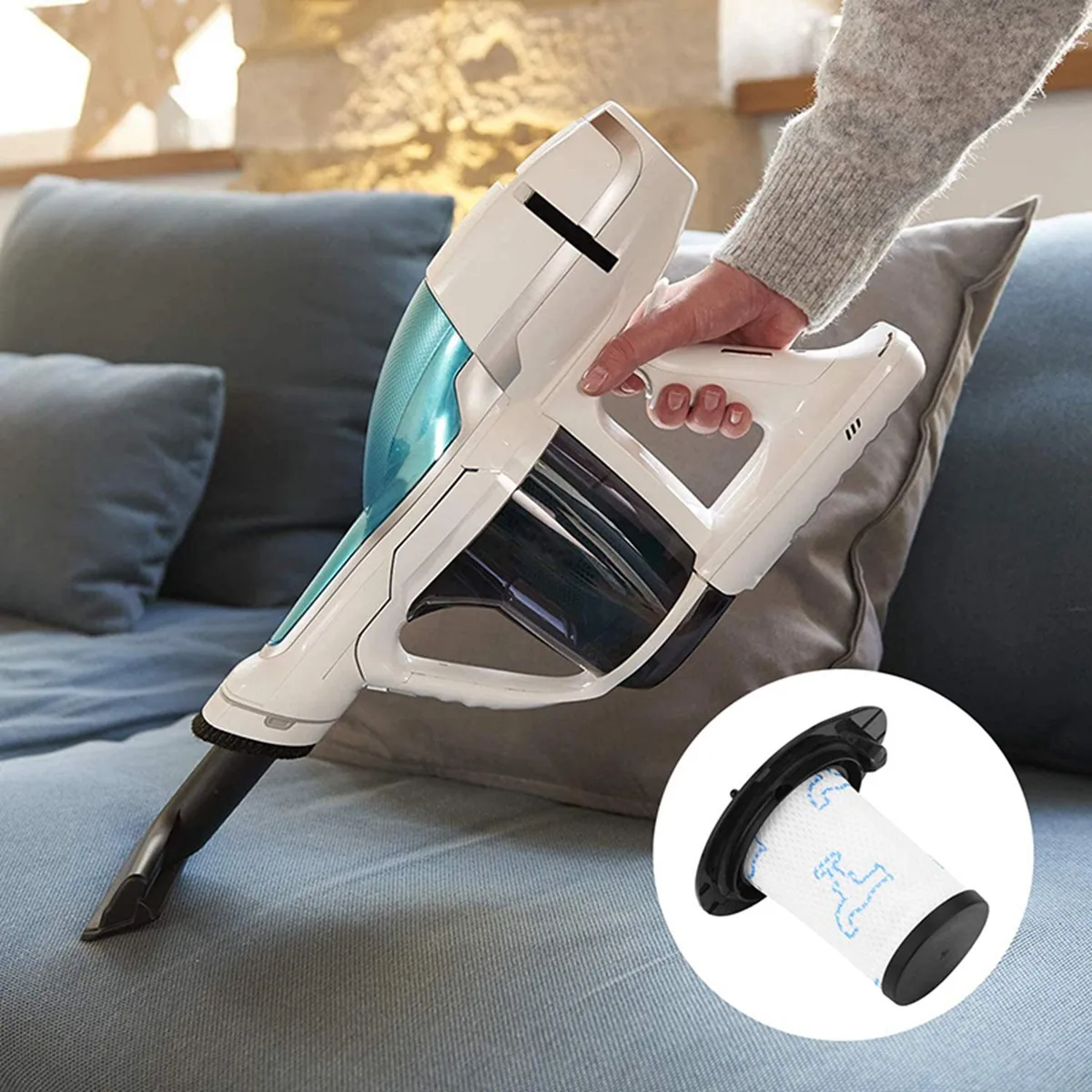 2 фильтра для пылесоса 460 RH92Xx и Flex 560 RH94Xx детали ZR 009002