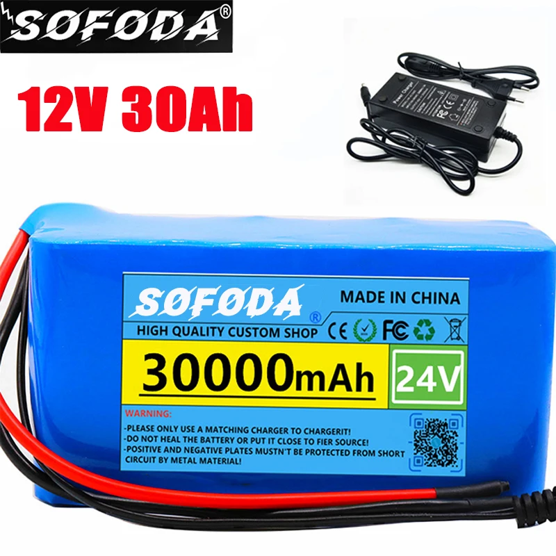 

24V 30Ah 7S3P 18650 Li-ion Battery Pack 29.4V 30000mAh Electric Bicycle Moped /Electric/Lithium Ion Battery Pack+ 2A Charger