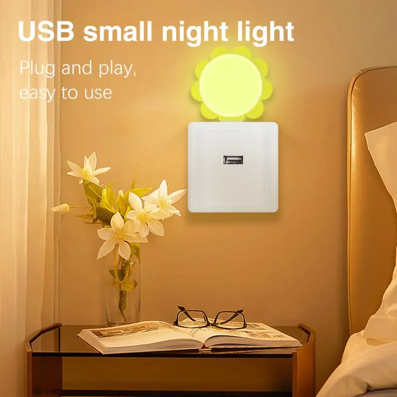 

Soft Light Eyes Protection Usb Night Light Intelligent Voice Control Led Lighting Dimming Saving Space Childrens Led Table Lamp