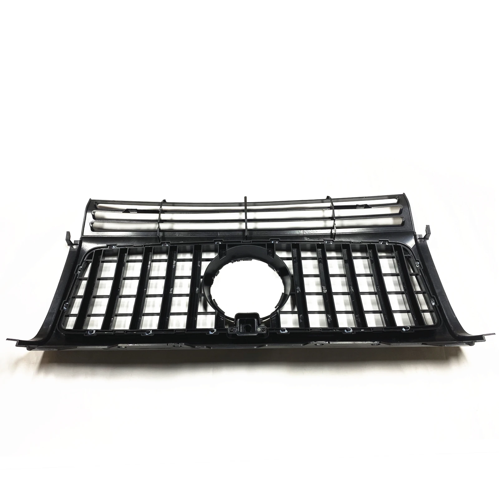 Передняя решетка для Mercedes Benz G Class W463 1990-2018 G500 G550 G55 G63 AMG GT Style Черный/Серебристый