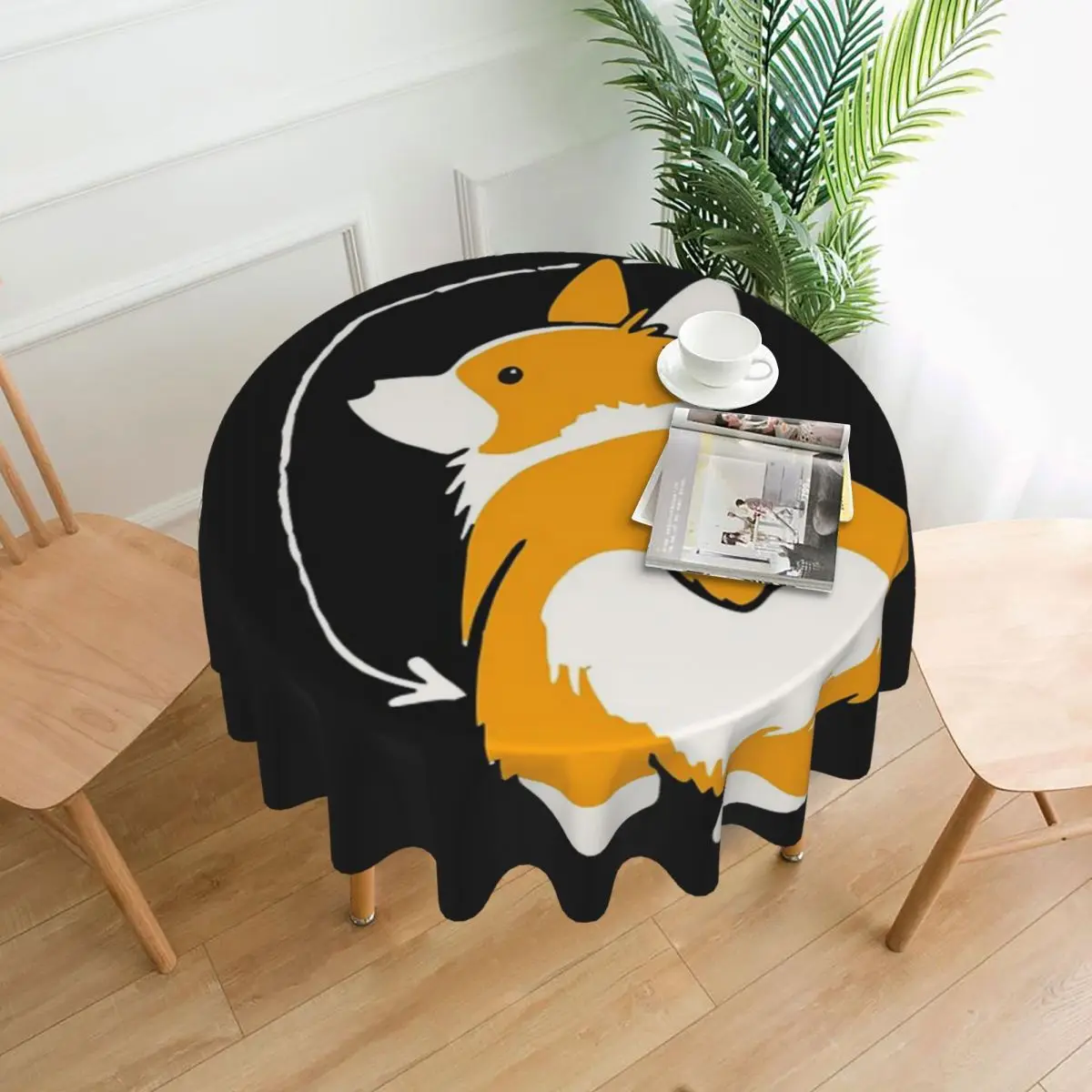 

Скатерть в виде ягодиц и собак, 60 дюймов, 152 см