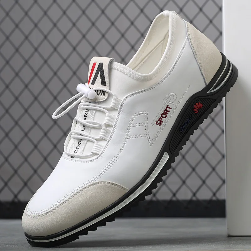 

Новинка Мужская Корейская версия трендовая ТЕННИСНАЯ СПОРТИВНАЯ Мужская обувь белая повседневная обувь для скейтборда низкие слипоны