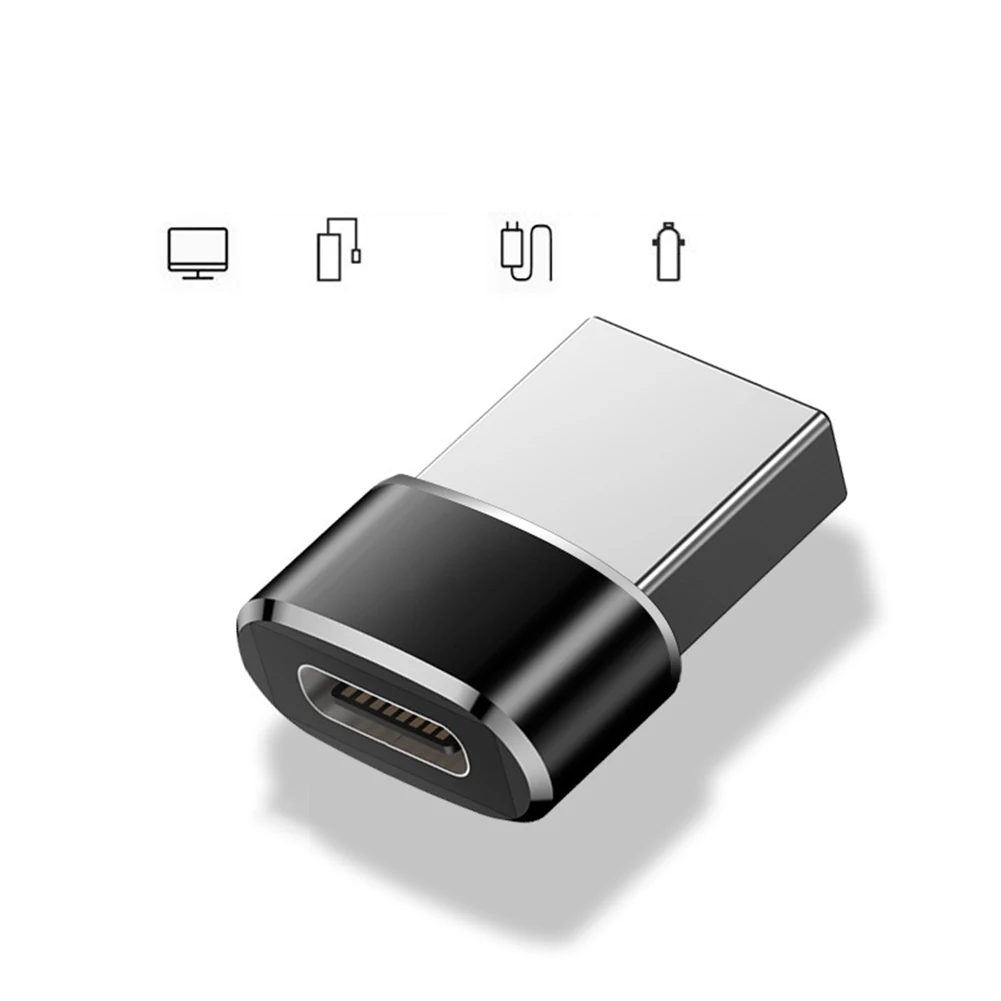 

USB OTG Male To Type C Female Adapter Converter Type-C Cable Adapter For Mobile Phone Adapter USB-C Data Charger
