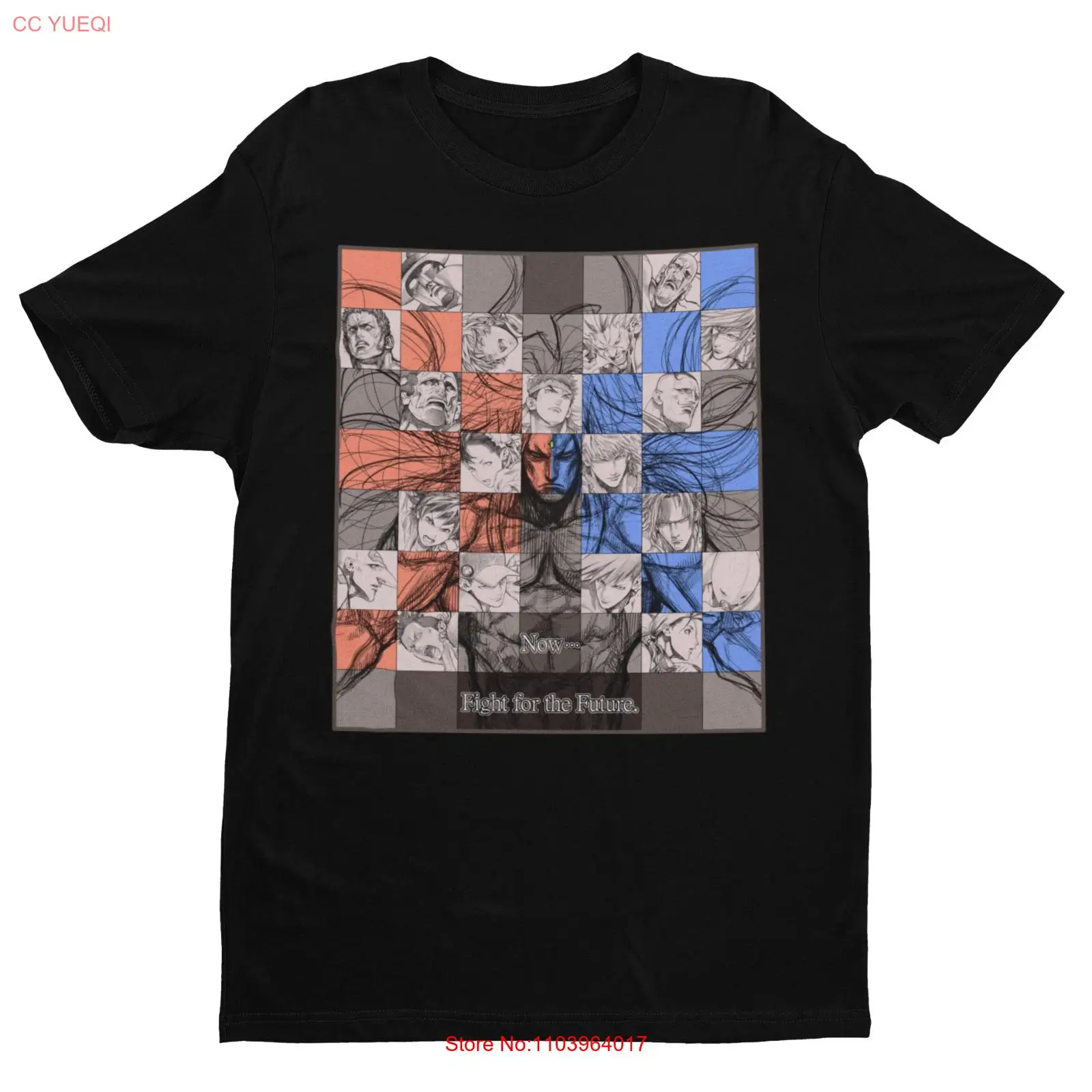 SF 3rd Strike эскиз Премиум футболка унисекс | Подарки для него ее любителей игр