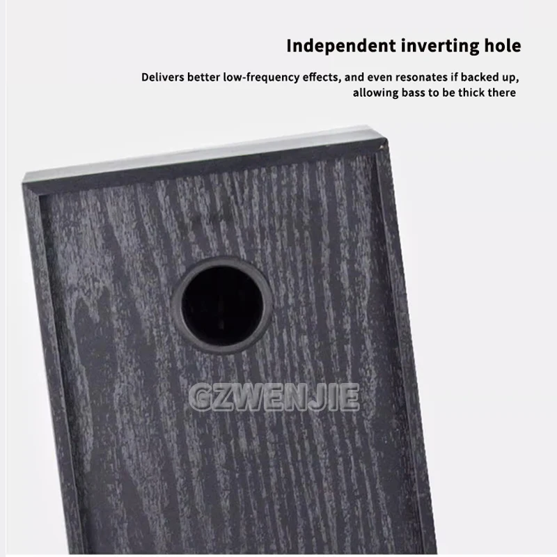 4-дюймовый сабвуфер пассивная книжная полка Hi-Fi динамик трехполосный объемного