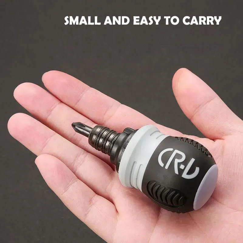 Мини-отвертка SF с храповым механизмом, ручной ремонтный инструмент с двойной головкой Torx, для экономии труда Мини-отвертка SF с храповым механизмом, ручной ремонтный инструмент с двойной головкой Torx, для экономии труда