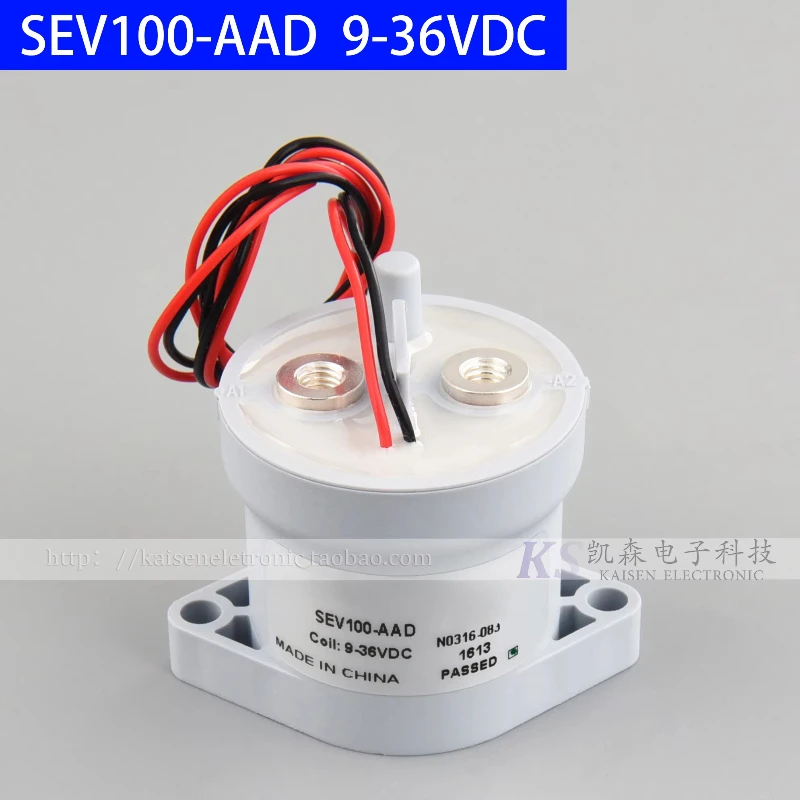 Фото Реле HVDC 900 В 100 А SEV100-AAD Напряжение катушки 9-36 В постоянного тока Кондиционер для электромобилей №1