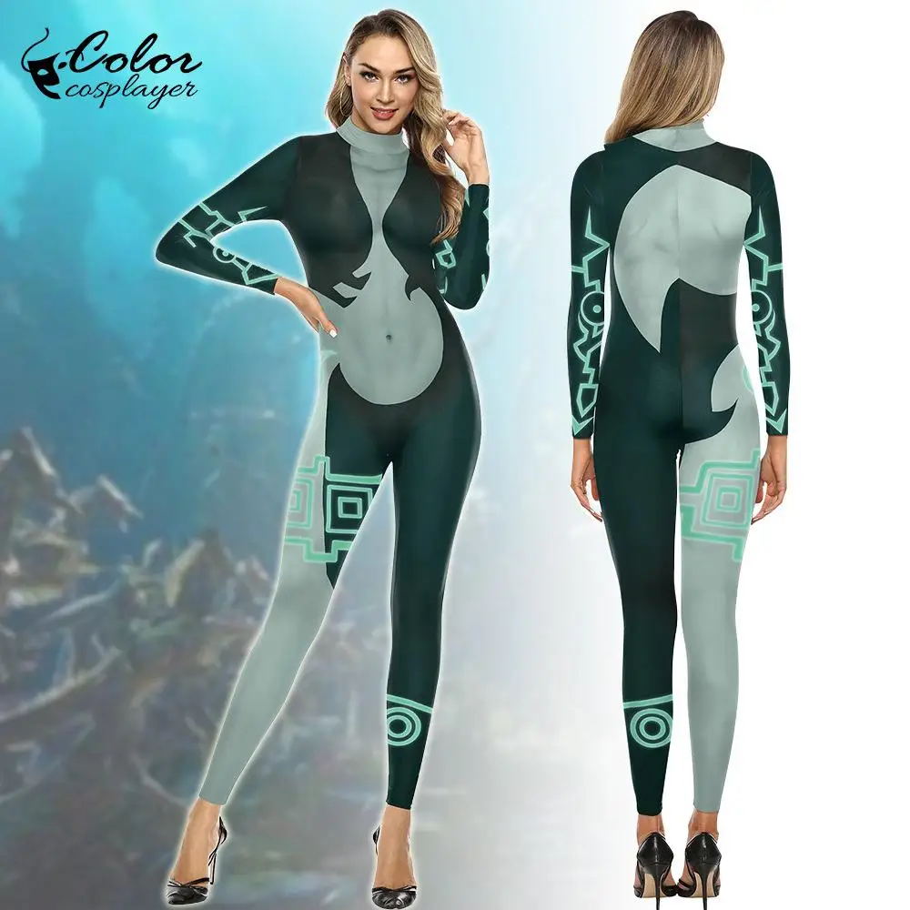 

Color Cosplayer Japanese Anime Cosplay Costume Attack On Titan Women Bodysuit Movie Cosplay Jumpsuit Party Carnival Catsuits