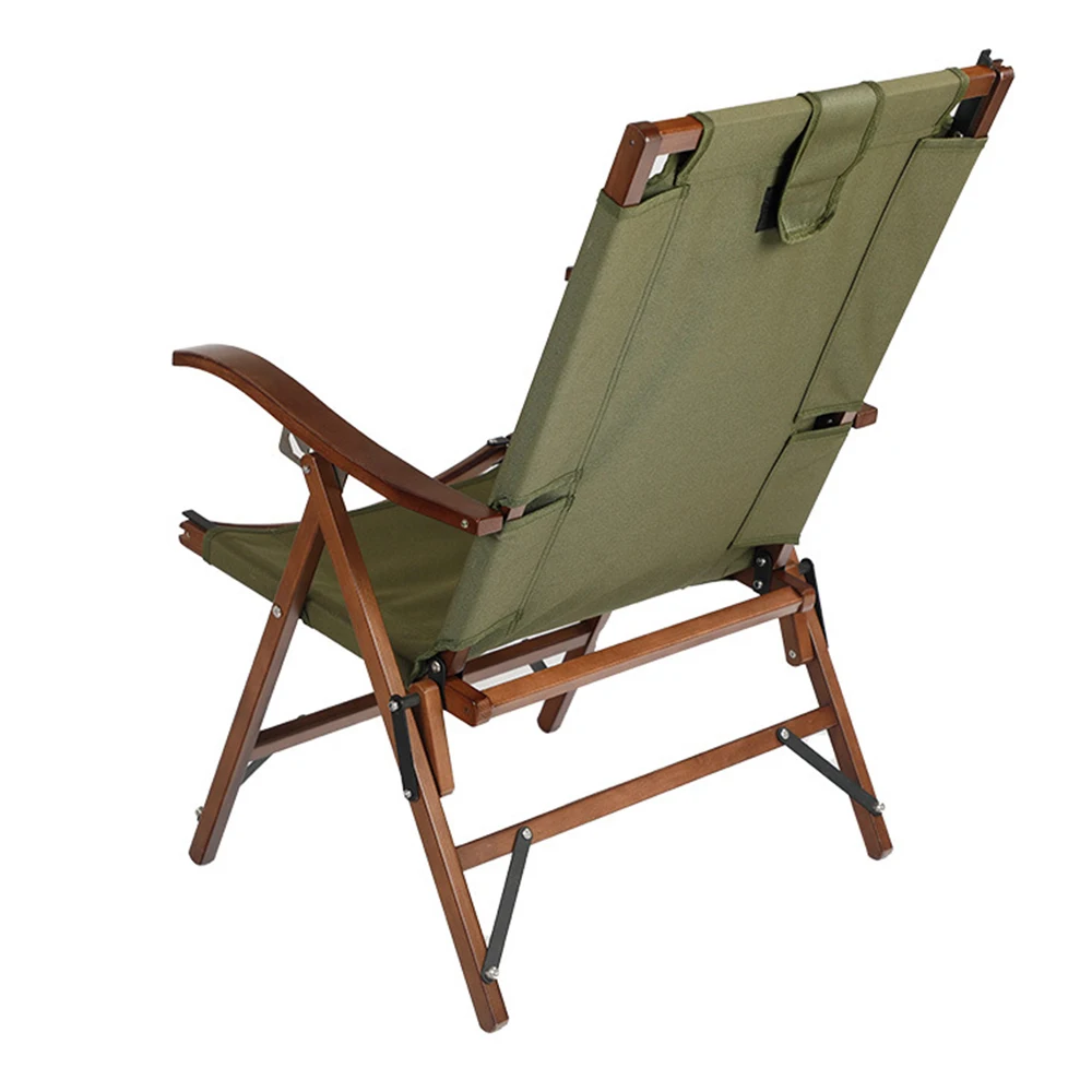 Уличное деревянное пляжное кресло портативный складной стул для кемпинга легкое