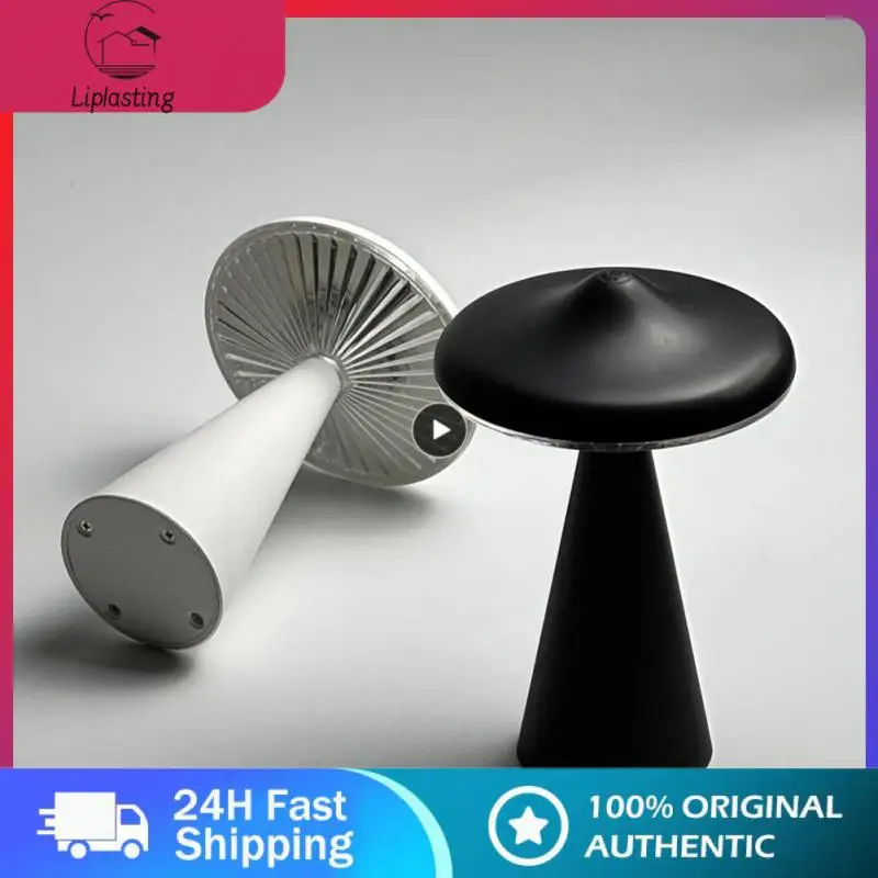 

New Small Desk Lamps Dimming Night Light Desktop Decor Lamp Energy Saving Ufo Atmosphere Night Light Decoration Home Bedroom Hot