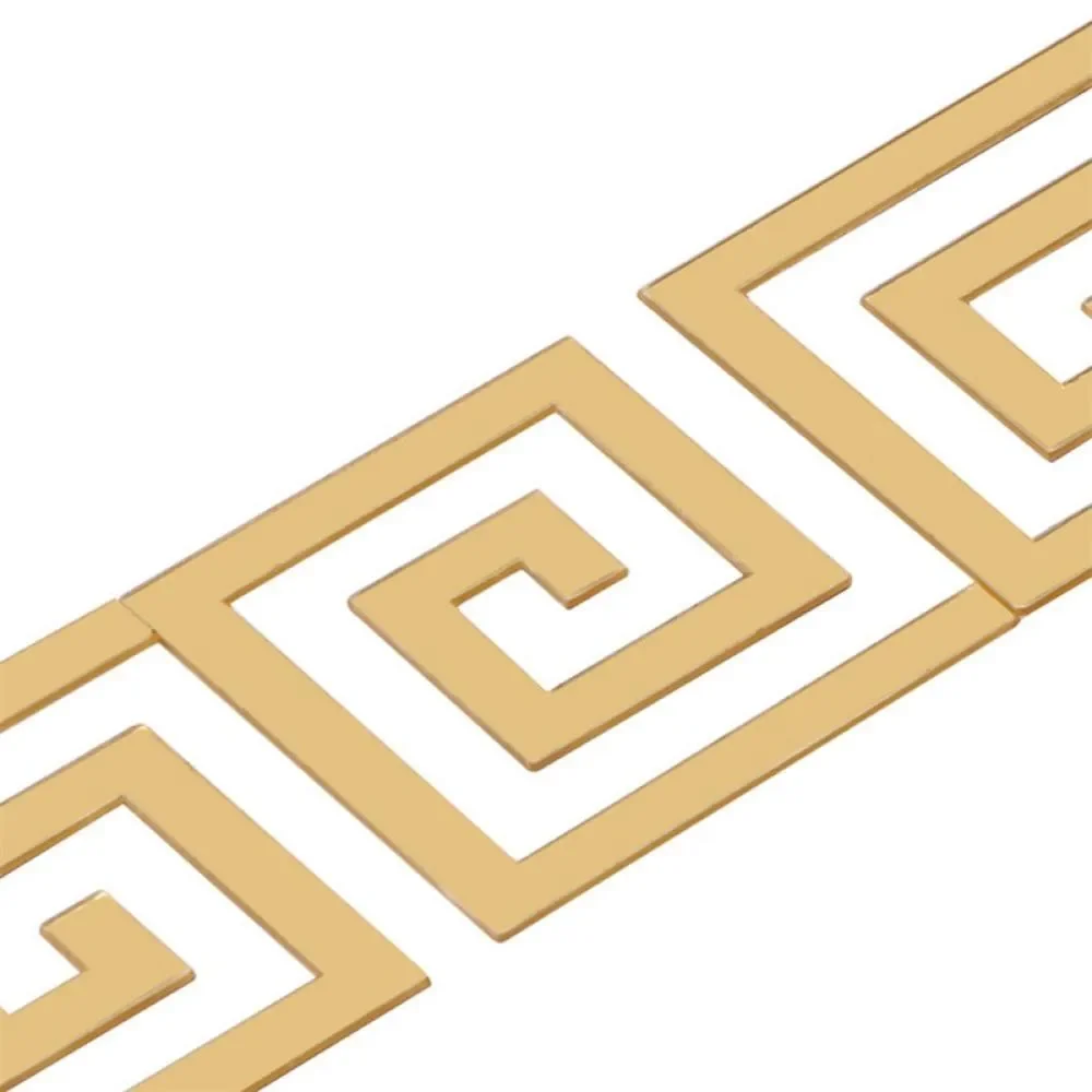 10 шт./набор зеркальные акриловые наклейки для украшения стен