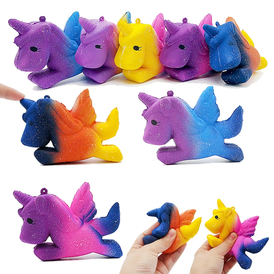 

Kawaii Unicorn Chocolate Biscuits Cute Squishy Slow Rising Soft Squeeze Fidget Toy Scented Relieve Stress Funny Kid Xmas Gift