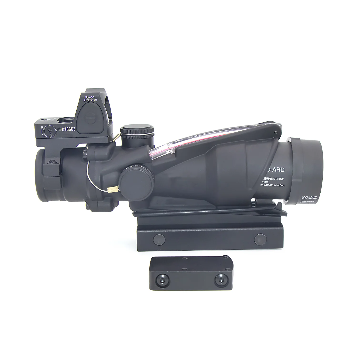 

Top Selling Hunting Tactical Airsoft Riflescope Sight RMR ACOG 4x32 with Steel Seal for 20mm Rail Mount