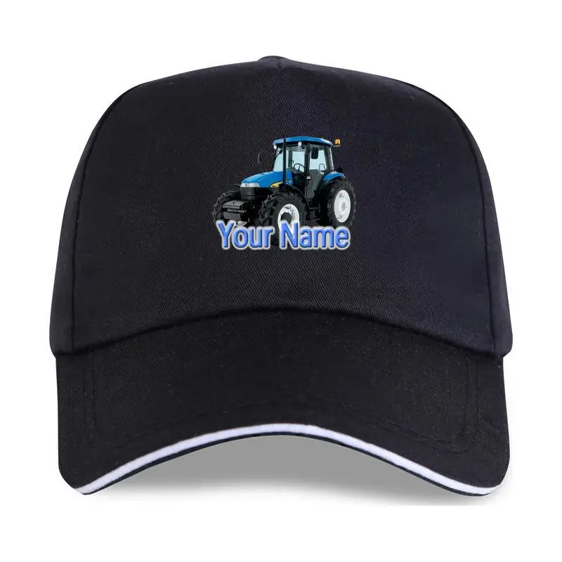 

new cap hat Blue Tractor Personalised Kids Baseball Cap - Great Gift For Any Child & Named Too Trendy Streetwear