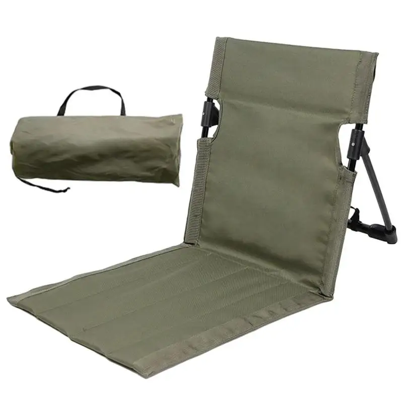 

Bleacher Chairs With Back And Cushion Folding Stadium Seat Lightweight Portable Folding Outdoor Chair For Bleachers And Benches