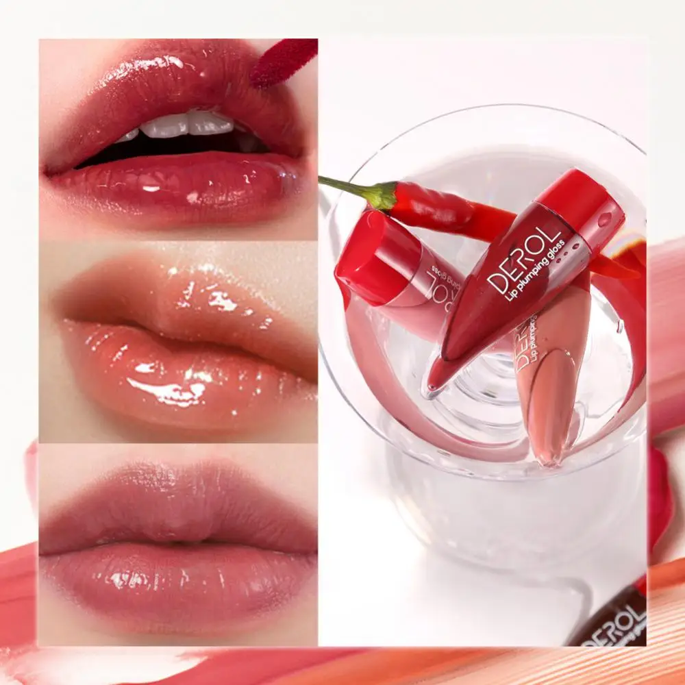 Chilli Lip Glaze для губ креативная жидкая помада зеркало макияжа водный блеск