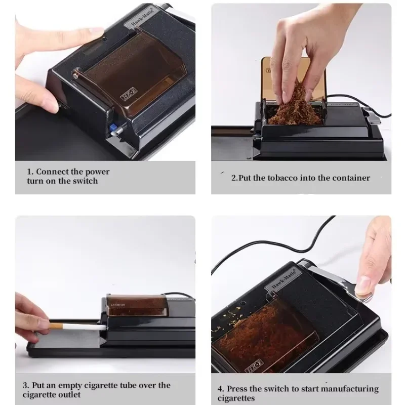 5 5/6 5/8 мм электрический роликовый ролик для сигарет машина наполнения табака