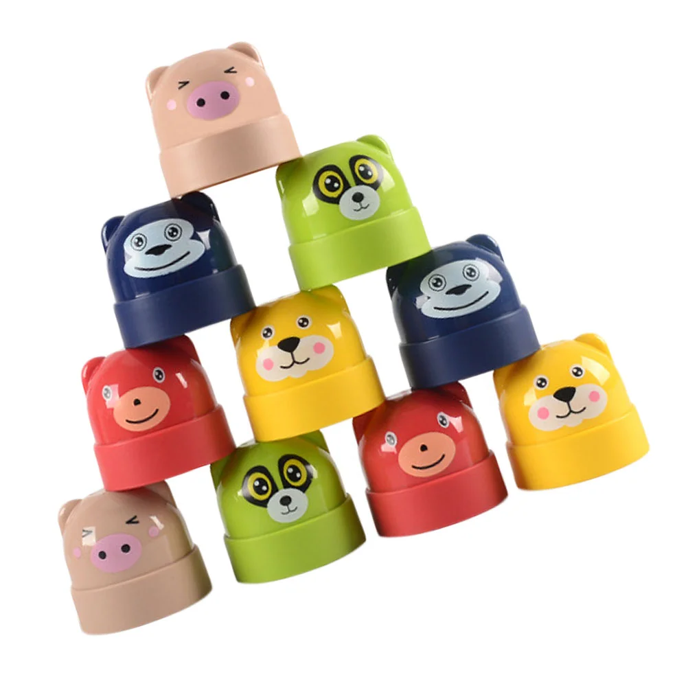 

1 Set Stacking Toys Colorful Blocks Stacking Games Kids Educational Toys