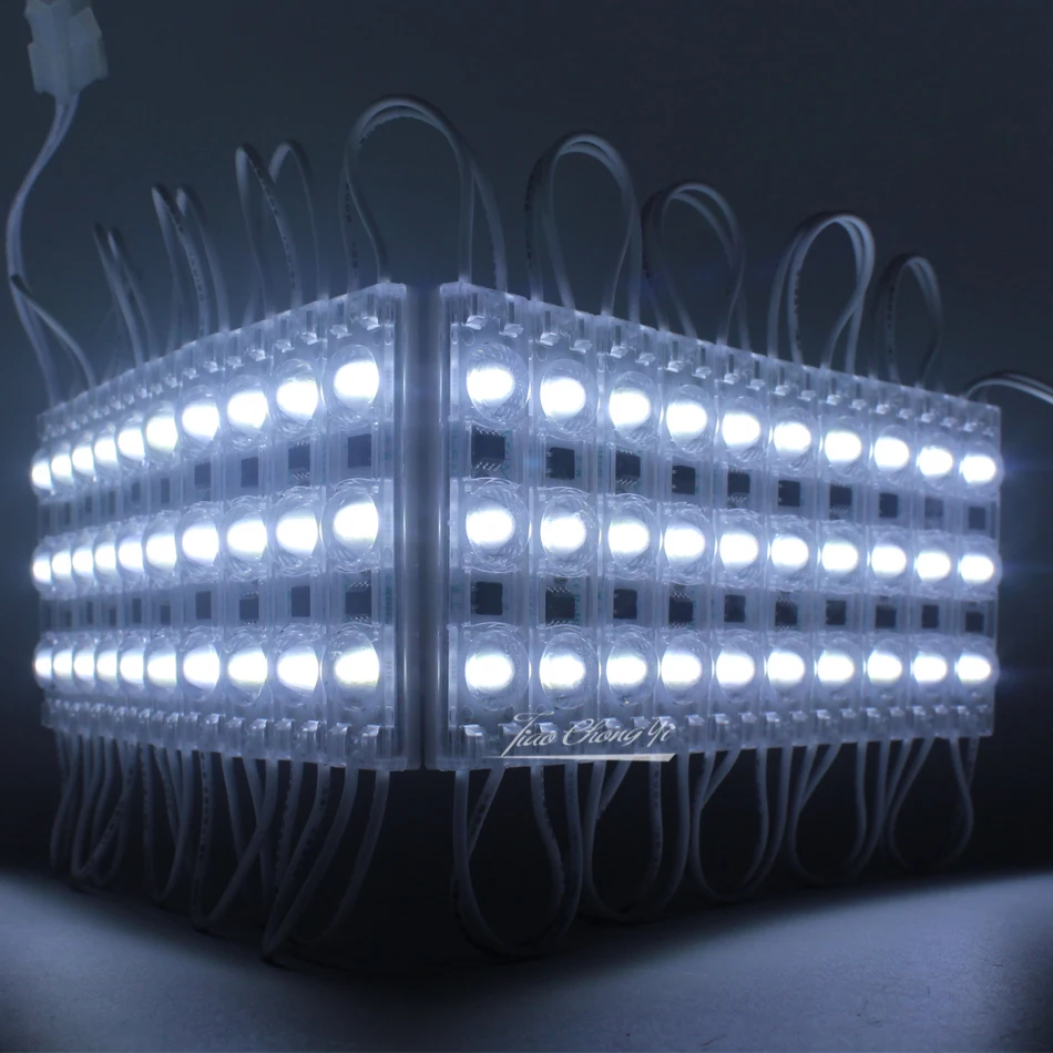 220 В 2835 2 Вт 3 светодиода с ультразвуковым уплотнением светодиодный светильник вой