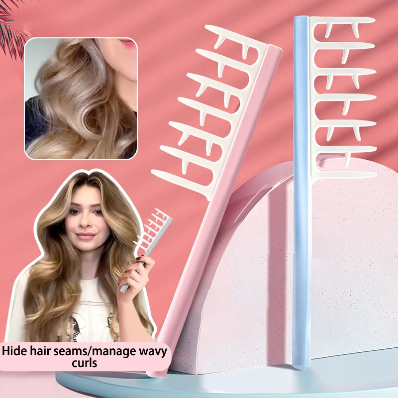 Пушистая расческа для расчесывания корней волос Парикмахерская шитья Рога