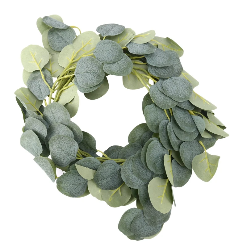 

20 Packs Of Artificial Eucalyptus Wreath Greening Eucalyptus Vines For Wedding Banquet Garden Decoration