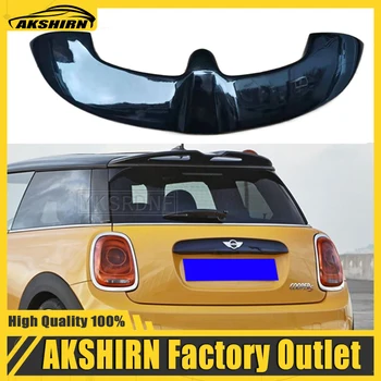 Glossy Black JCW Roof Spoiler Glossy Carbon fiber Rear Window Wing Body Kit Racing Accessories Trim For Mini F55 F56 Cooper