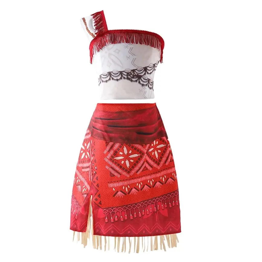 Платье принцессы Диснея Моана новый фильм 2 платье в одном стиле новое милое на