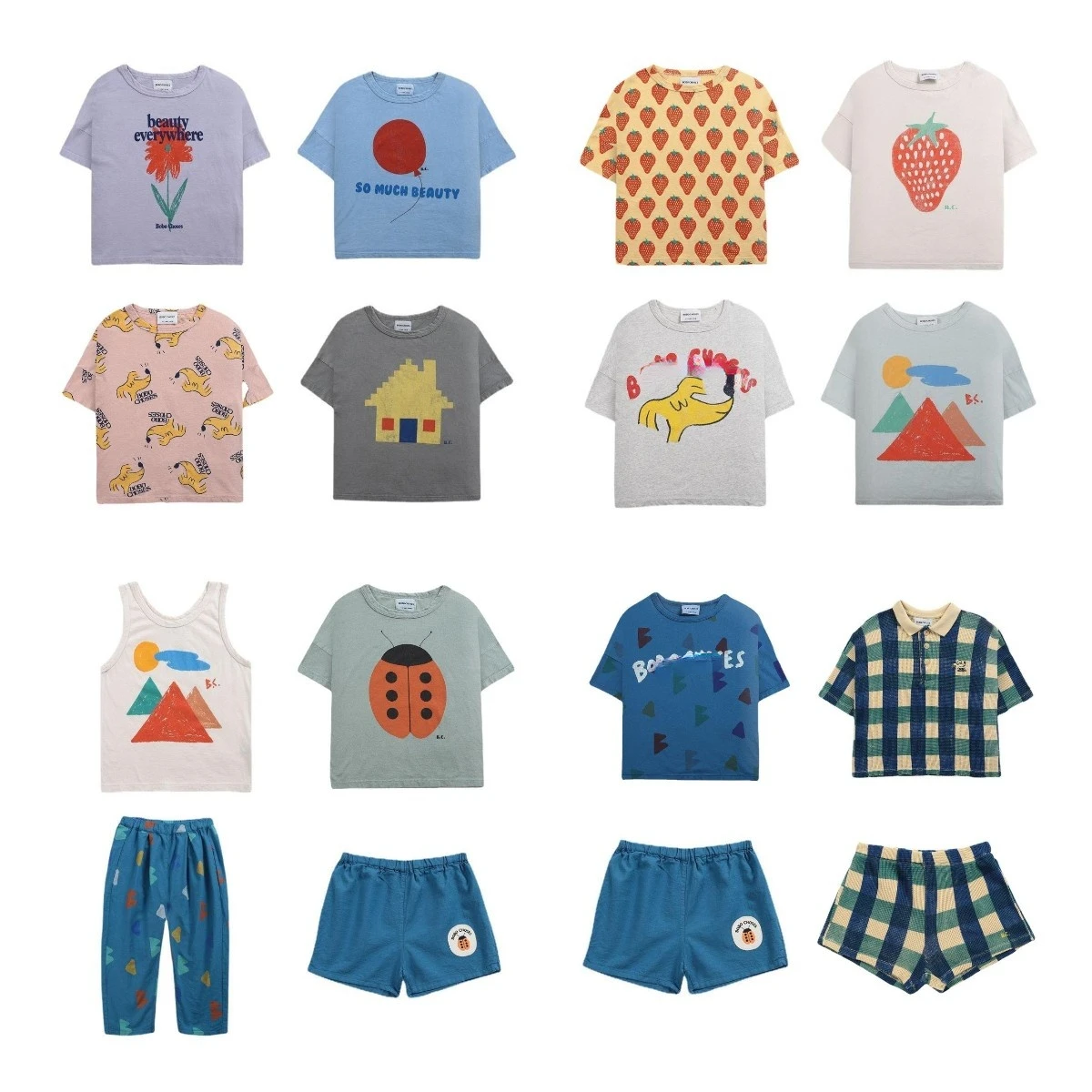 Детская Хлопковая футболка с коротким рукавом и принтом Bc топ для мальчиков