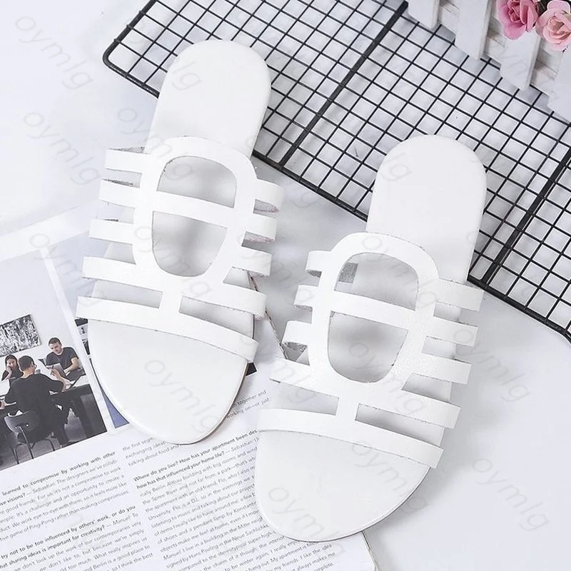 

Женские шлепанцы, желтые шлепанцы на плоской подошве, женские летние сандалии, пляжные шлепанцы, повседневная женская обувь на плоской подо...