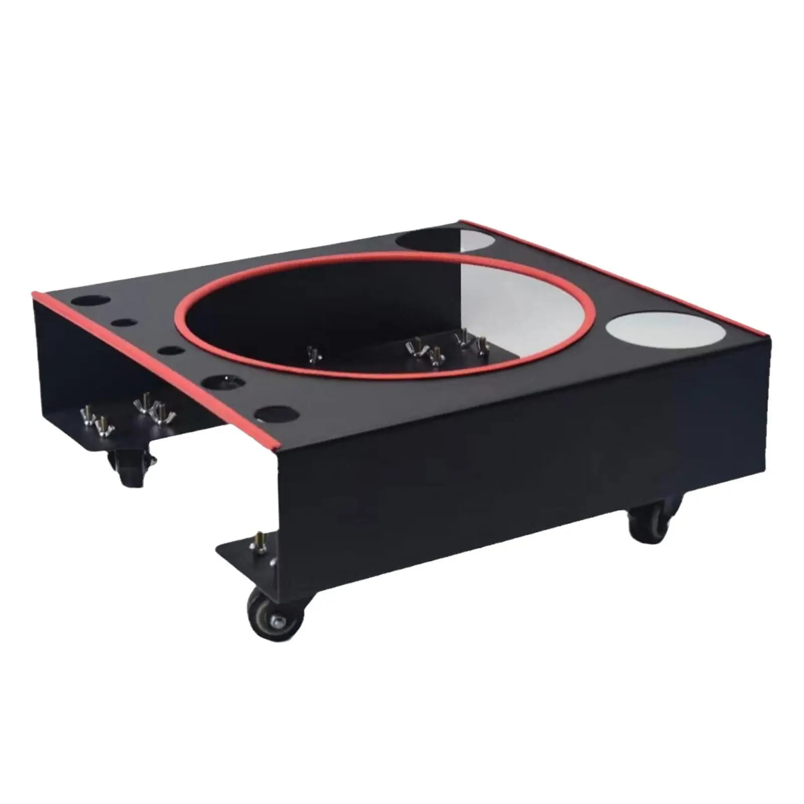 Тележка-ведро с 4 поворотными роликами 15 7x15 7x6 3 дюйма