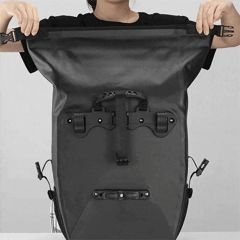 

Сумка Pannier, 27 л, вместительная стойка для горного и шоссейного велосипеда, велосипедная задняя стойка для сиденья, водонепроницаемая багажная сумка