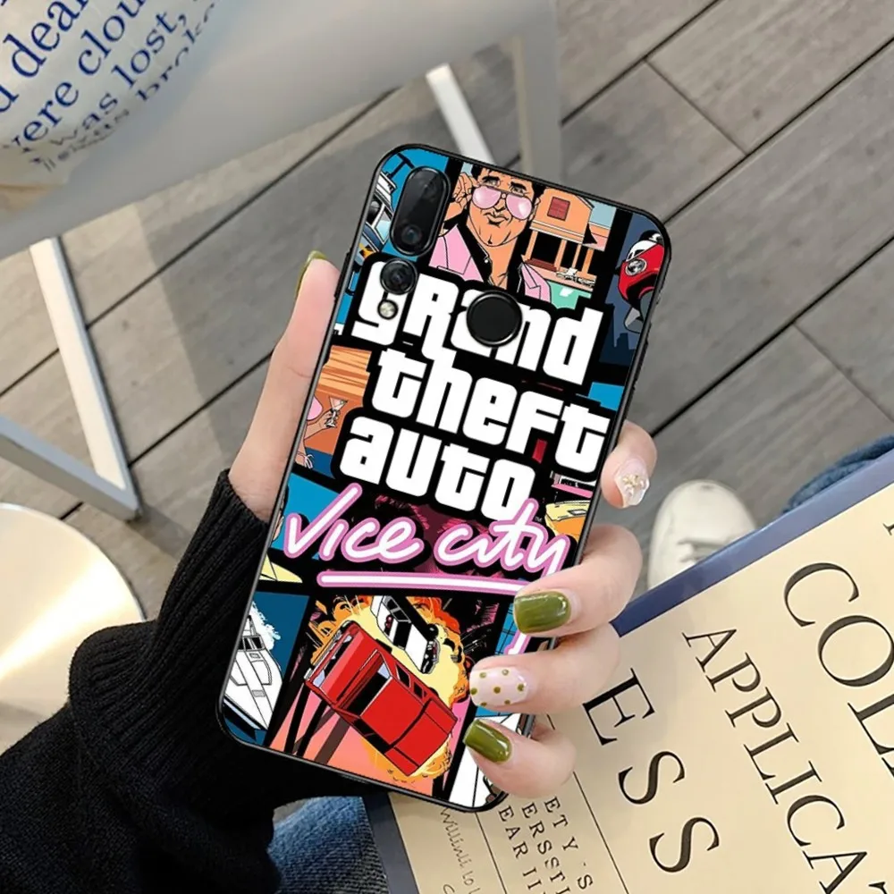 Чехол для телефона G-GTA 6 G-Grand Theft A-Auto Huawei Y9 7 5 Prime Enjoy 7s 8 Plus 7a 9e 9plus 8E Lite Psmart Shell