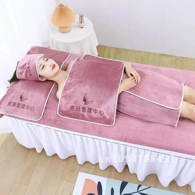 5 шт. специальные полотенца для спа утолщенные салона красоты индивидуальный