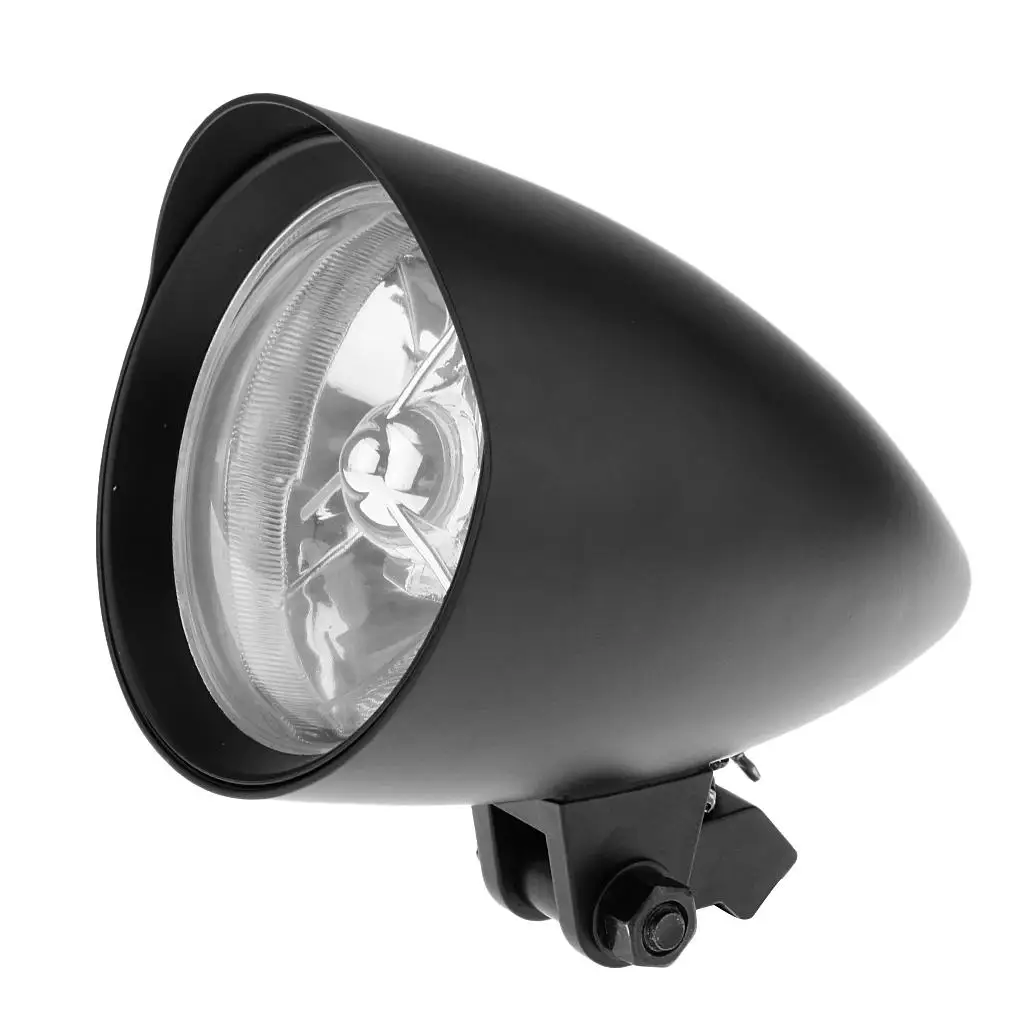 

7-inch Chrome Custom Motorcycle H4 Headlight for Honda/ Yamaha Black