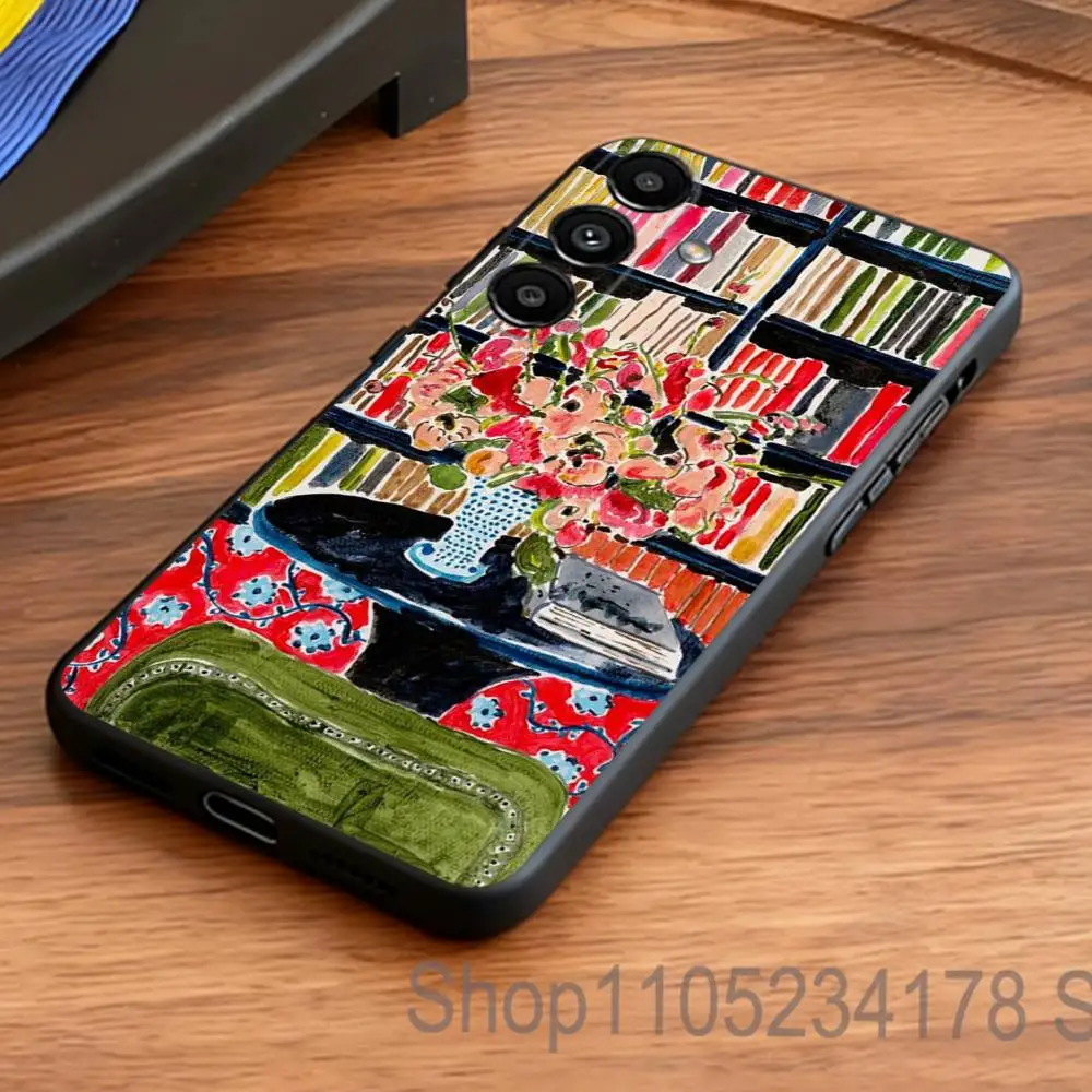 Фото Чехол для телефона H-Henri M-Matisse Art PaI для Samsung S series s21 s22 s23 s24 s25 S26 FE Plus Ultra, мягкий, приятный для кожи, из ТПУ №3