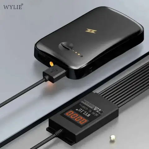 Умный кабель питания WYLIE WL-638, точное распознавание тока, подходит для инструментов для ремонта мобильных телефонов IPhone и Android, кабель