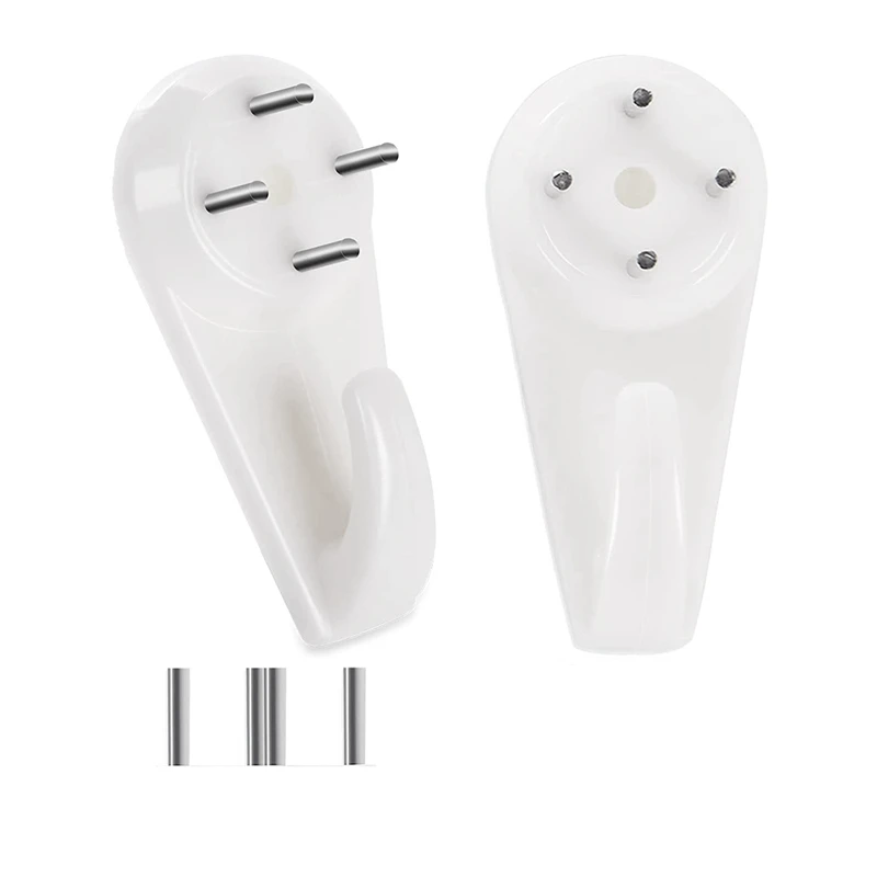 

A50I 40 Picture Hangers, Concrete/Plaster/Hard Wall Hooks, For Hanging Pictures, Tapestries, Clocks And Heavier Weights