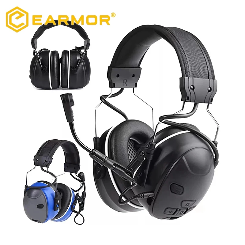 

EARMOR C51 Bluetooth Noise Canceling Headphones Military Shooting Earmuffs NRR26 Tactical Active Headphones Hearing Protection