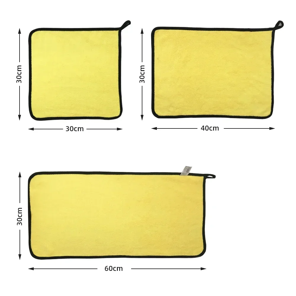 Автомойка из микрофибры Toalha Detalhan Ferramentas Suprimentos Produtos Interior Cuidados Limpeza KitPano Secagem Acessório