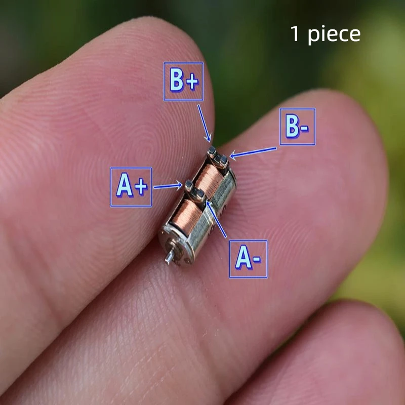 

Шаговый двигатель 4 мм 2-фазный 4-проводной