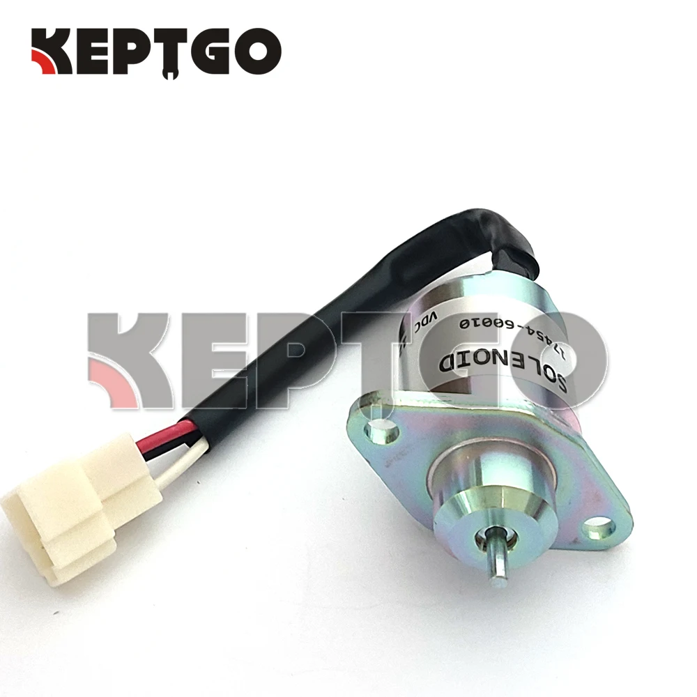 12V 17454-60010 электромагнитный клапан отключения подачи топлива для Kubota Yanmar Synchro Start