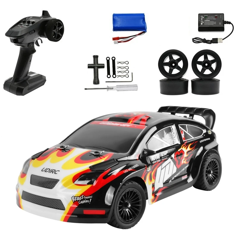 

UD1604 1/16 RC Car 30Km/H 2.4G 4WD Drift Car LED Light On-Road Remote Control Vehicle RTR Model Electric Car Gifts Toy