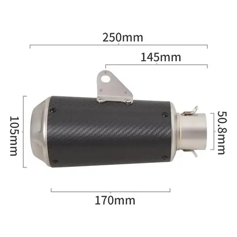 Выхлопная система для мотоцикла Kawasaki Z1000 2010-2023 Z1000SX 2010-2019