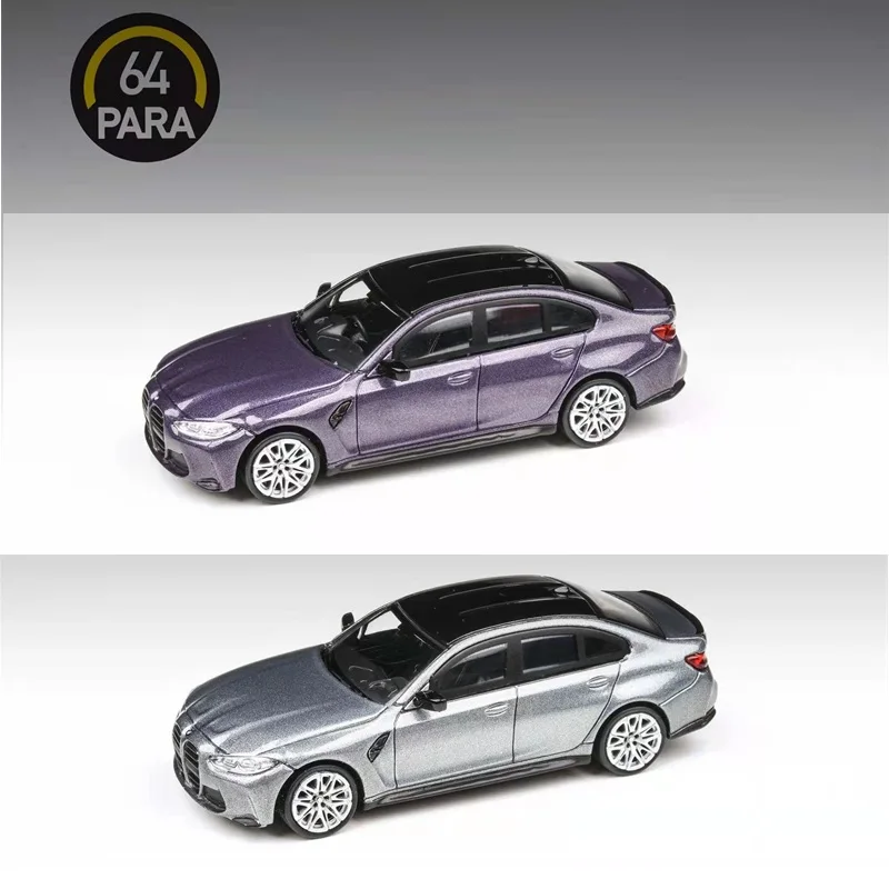 

Модель автомобиля из литого под давлением пара64 1:64 M3 G80 серый/фиолетовый LHD