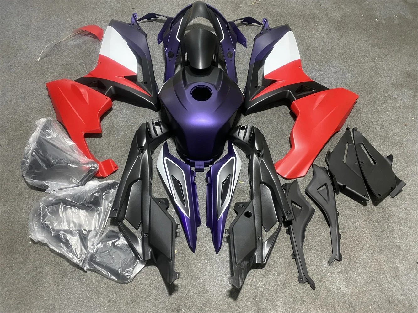 Обтекатель для мотоцикла Apulia RS125 2006 2007 2008 2009 2010 2011 06-11 черный фиолетовый красный