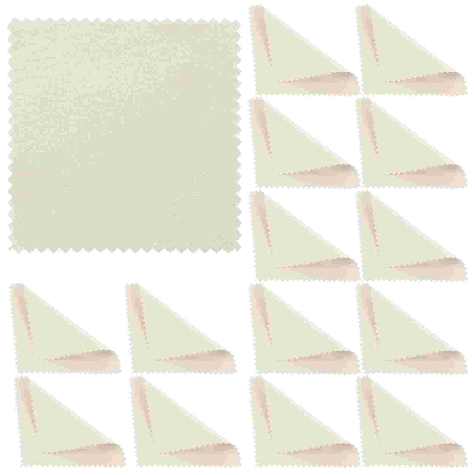 

Cloth Jewelry Cleaning Polishing Silver Cleaner Platinum Cloths Wiping Gold Sterling Wipes Goldluckies Metal Glasses Anti