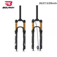 bolany mountain bike front fork magnesium alloy shock absorbing air fork bicycle front fork 26 27 5 29 inch